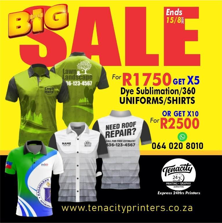 TENACITY WE MASTERS OF PRINTING in Johannesburg - Image 1