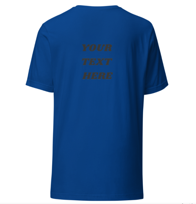 Custom Front/Back T-Shirt–Personalized T-Shirt with Your Text in Drogheda - Image 5