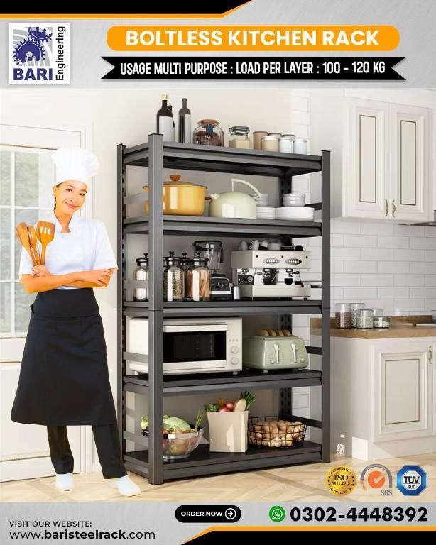 Hardware Shop Rack | Oil Shop Rack | Kitchen Racks | Store Room in Cantonment - Image 3