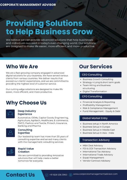Management Consulting in Dwarka - Image 1