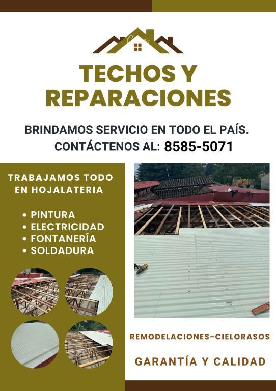 TECHOS Y REPARACIONES. SERVICIO A TODO ELPAÍS. en San Pablo - Imagen 1