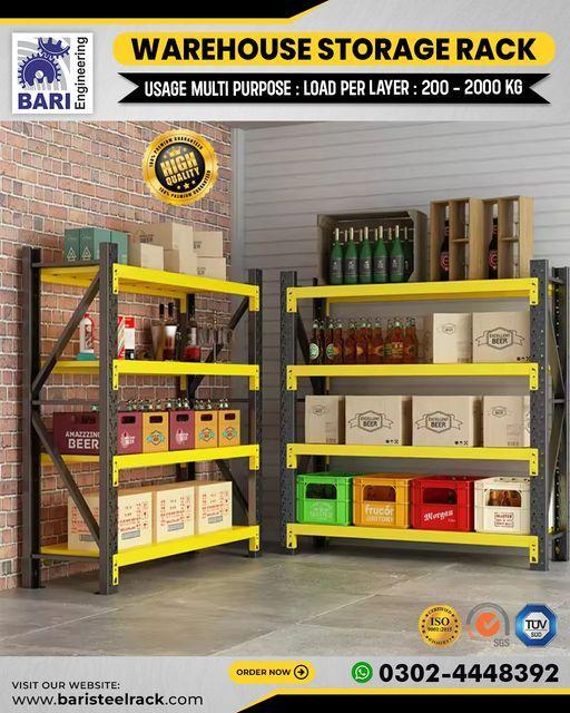 Warehouse Rack | Warehouse Heavy Duty Rack | Industrial Storag in Lahore - Image 5