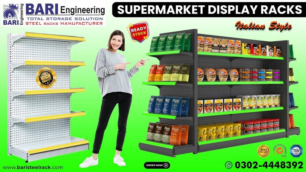Supermarket Rack | Gondola Rack | Wall Rack | Display Rack in Lahore - Image 2
