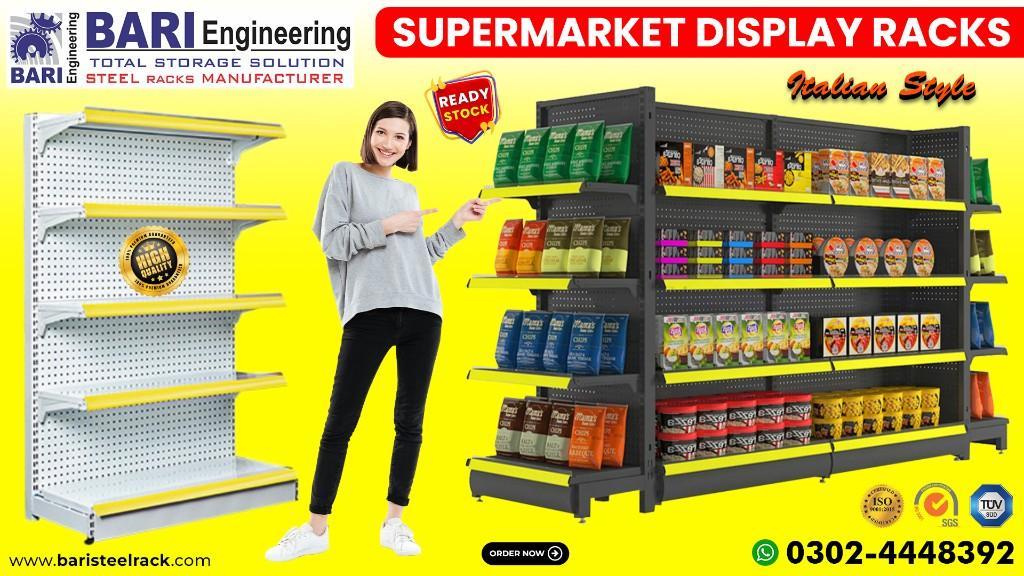 Supermarket Rack | Gondola Rack | Wall Rack | Display Rack in Lahore - Image 3