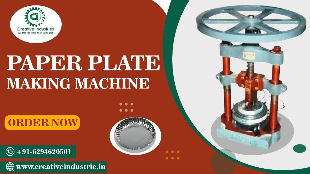 Paper Plate Making Machine in Siliguri - Image 1