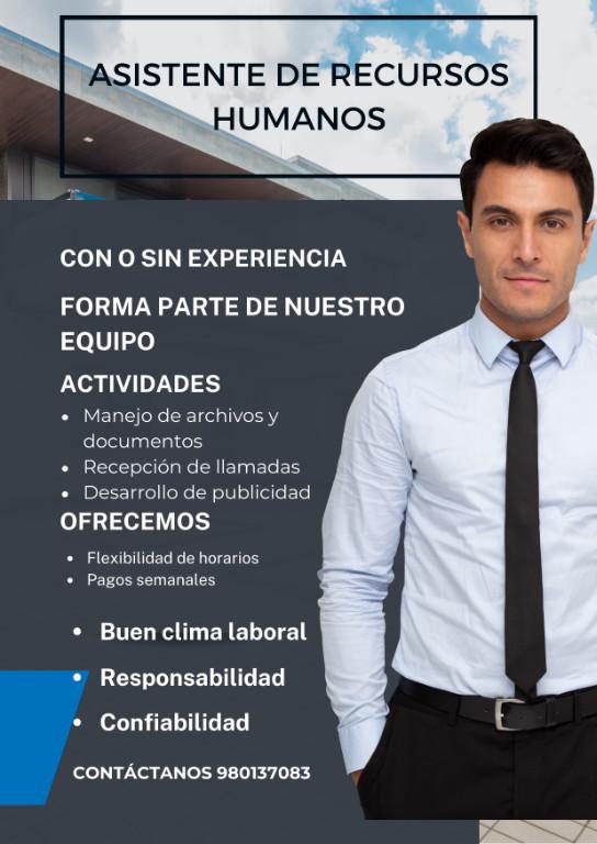 Asistente de Recursos Humanos en Lima - Imagen 1