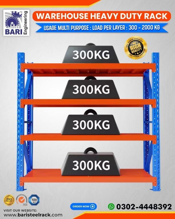 Warehouse Heavy Duty Rack | Steel Racks Factory in Pakistan in Lahore - Image 4