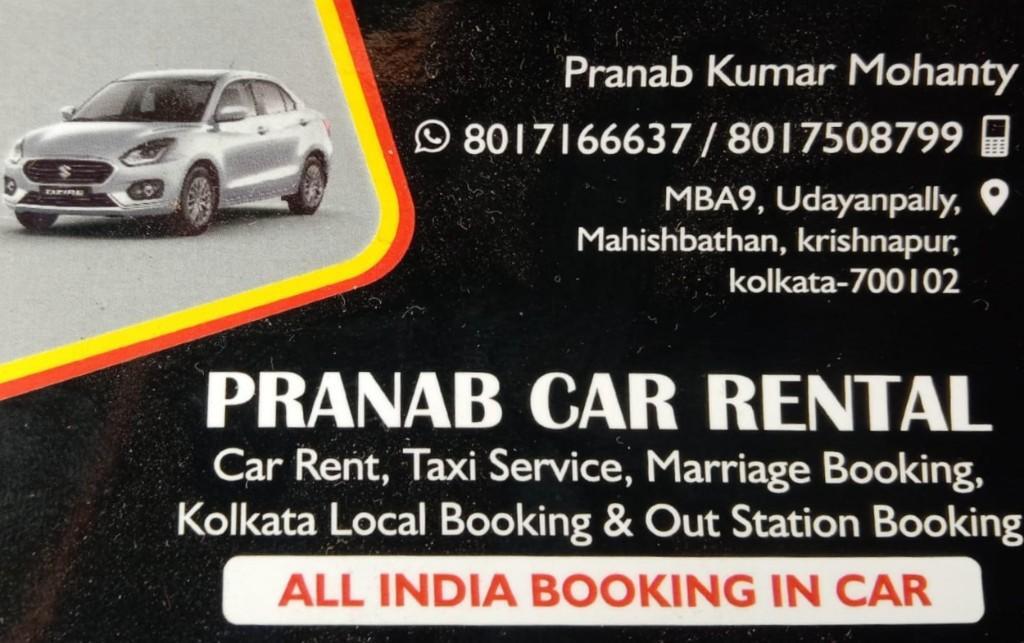 Pranab Car Rental - Your Go-To Solution for Reliable in Ballygunge - Image 1