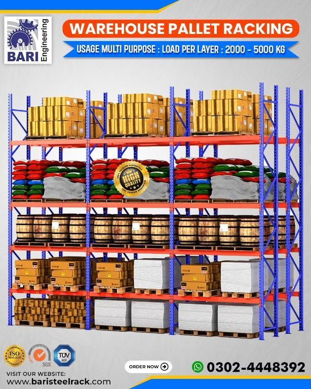 Warehouse Pallet Racking | Pallet Racking |Pallet Racking System in Lahore - Image 1