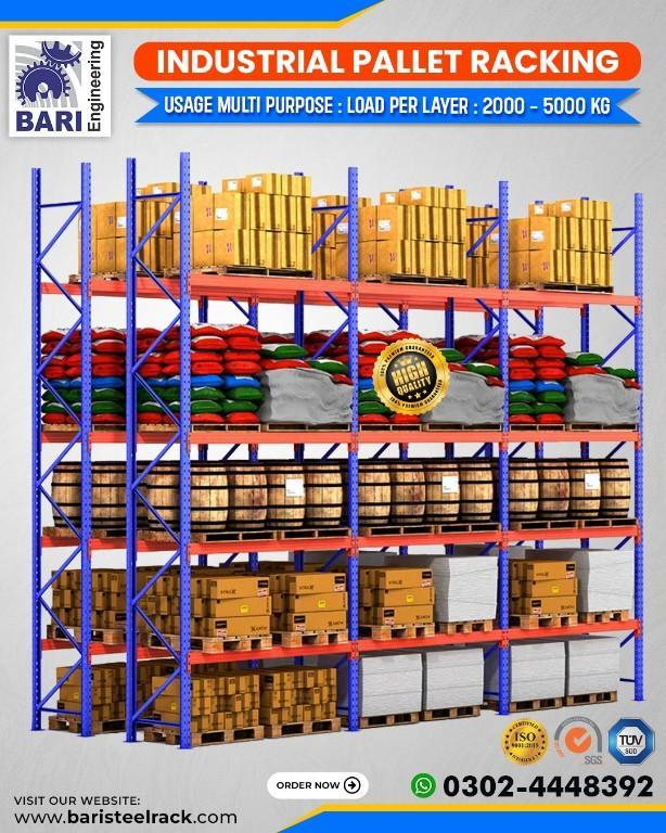 Warehouse Pallet Racking | Pallet Racking |Pallet Racking System in Lahore - Image 3