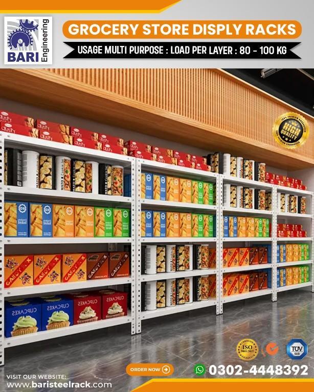Hardware Storage Racks | Slotted Angle Rack | Industrial Steel in Lahore - Image 3