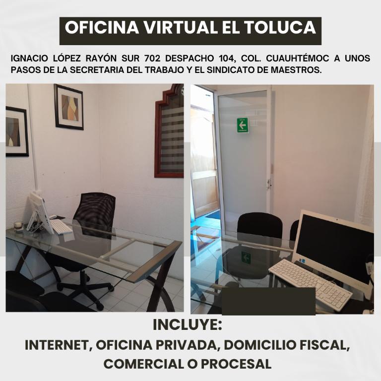 OFICINA VIRTUAL CON DOMICILIO FISCAL, COMERCIAL EN TOLUCA CENTRO en Villa Allende - Imagen 1
