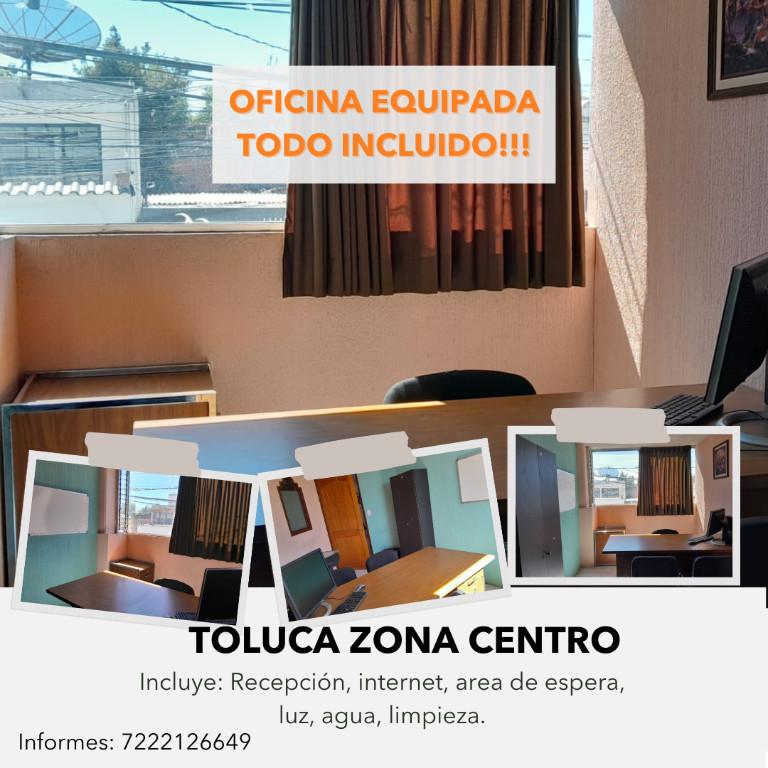 OFICINA PRIVADA EN TOLUCA CENTRO CON DOMICILIO FISCAL Y EQUIPADA en Villa Allende - Imagen 1