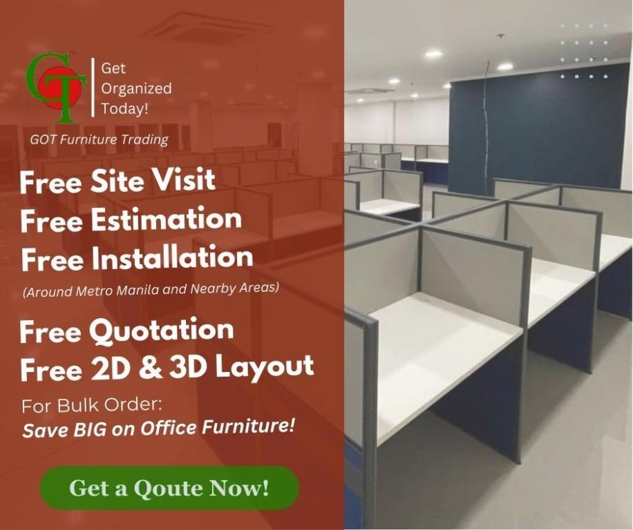 Modular Partition/Workstation in Cupang - Image 1
