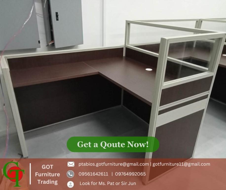 Modular L Type Laminated Table in Cupang - Image 8