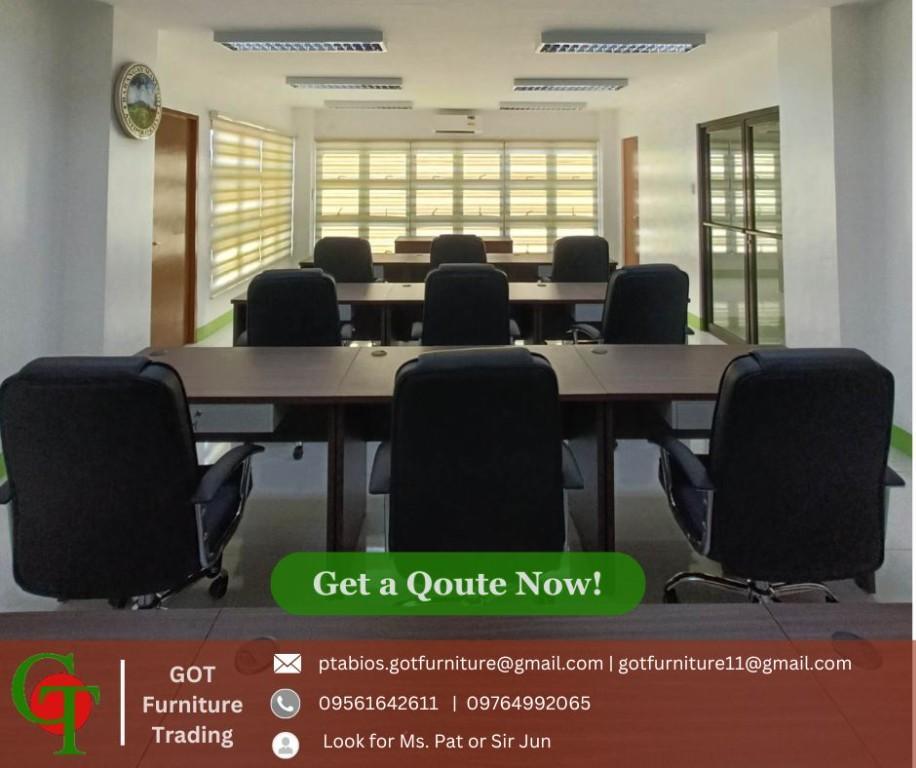 Executive Office Table with Chair Set in Cupang - Image 5