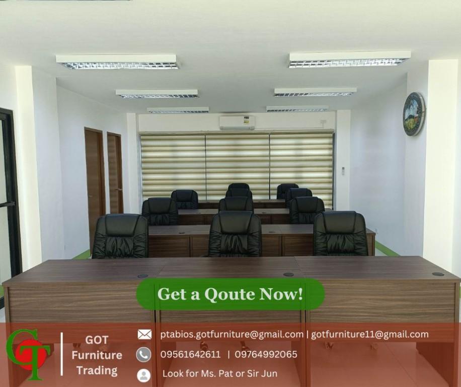 Executive Office Table with Chair Set in Cupang - Image 2
