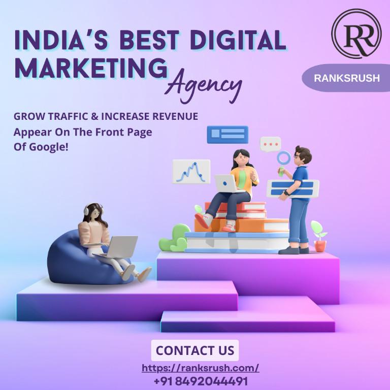 The Best Digital Marketing Agency In India-Ranksrush in Jammu - Image 2