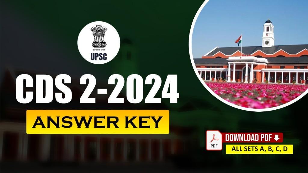 CDS 2 2024 Answer key in Allahabad - Image 1
