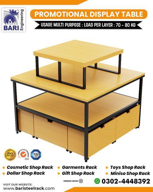 Wooden Rack | Wooden Gondola Rack | Wooden Wall Rack |Bari Steel in Lahore - Image 2