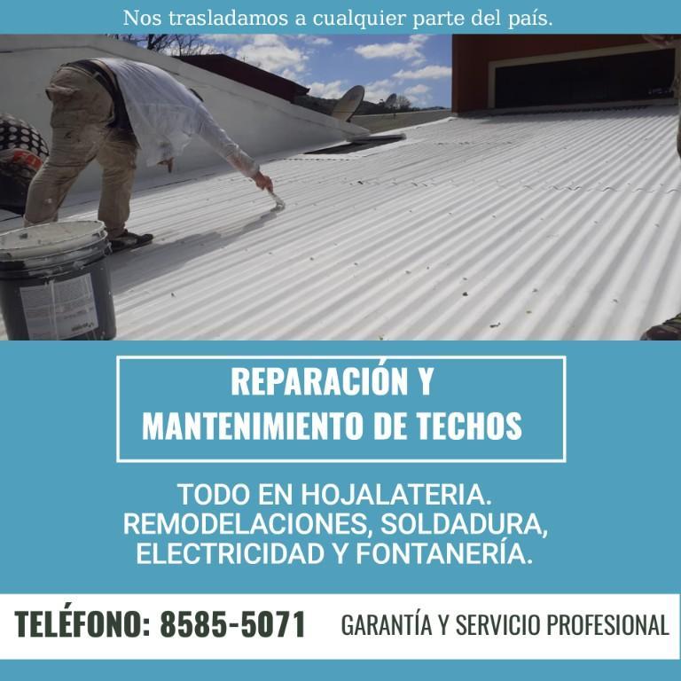 REPARACIÓN Y MANTENIMIENTO DE TECHOS. INSTALACIÓN DE CANOAS. en San Pablo - Imagen 1