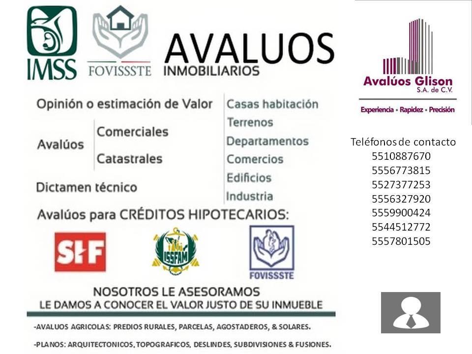 AVALUOS PARA INFONAVIT en Sector Popular - Imagen 1