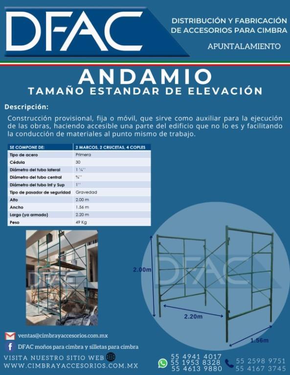 ANDAMIO ESTANDAR en Santa Rosa de Jáuregui - Imagen 1