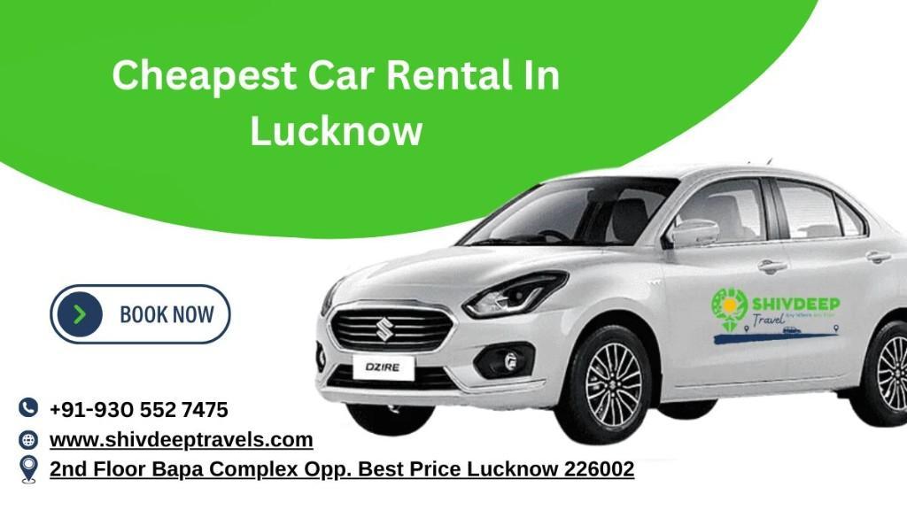Cheapest Car Rental in lucknow in Lucknow - Image 1