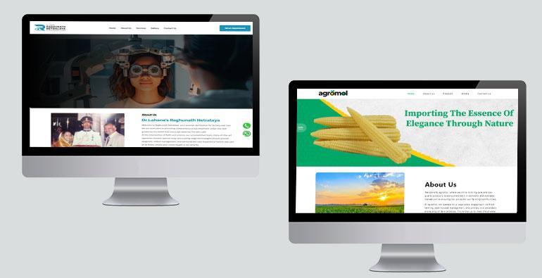 Interactive and responsive website design in Chākan - Image 1