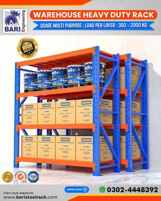 Heavy Duty Rack | Bulk Rack | Warehouse Storage Solution in Lahore - Image 1