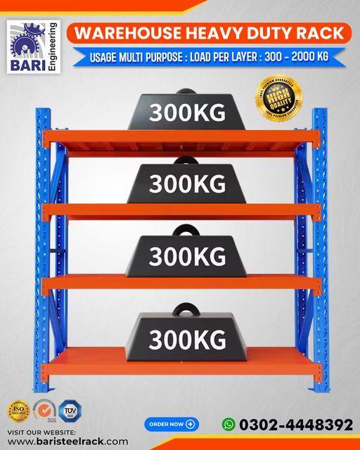 Heavy Duty Rack | Bulk Rack | Warehouse Storage Solution in Lahore - Image 3