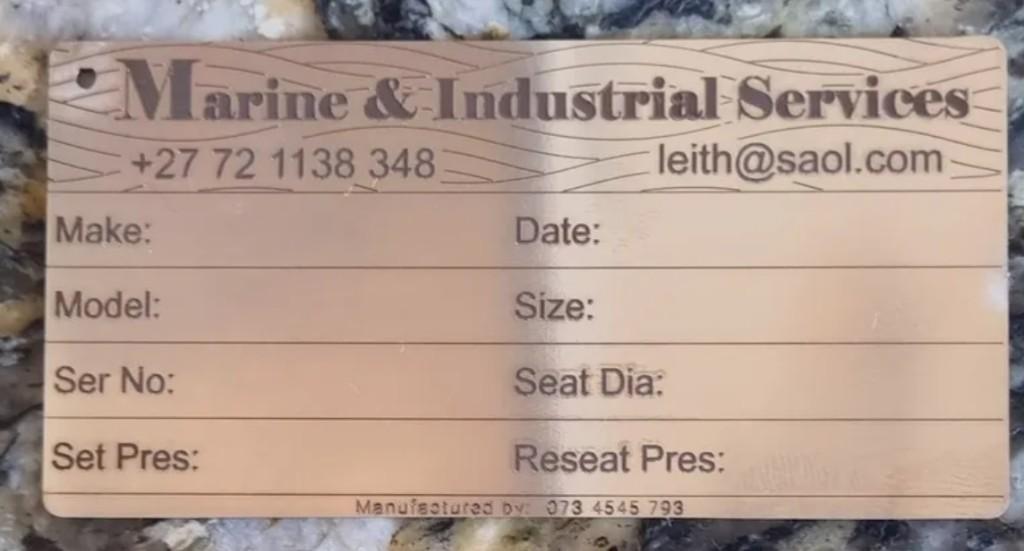 Custom Tag Plates in Pinetown - Image 2