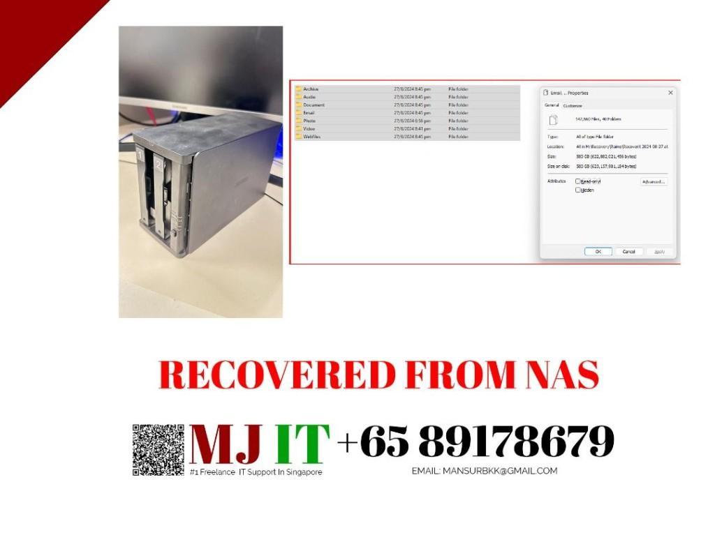 Data Recovery Service - Hard Disk, SD Card, SSD, NAS PC in Boon Lay - Image 9