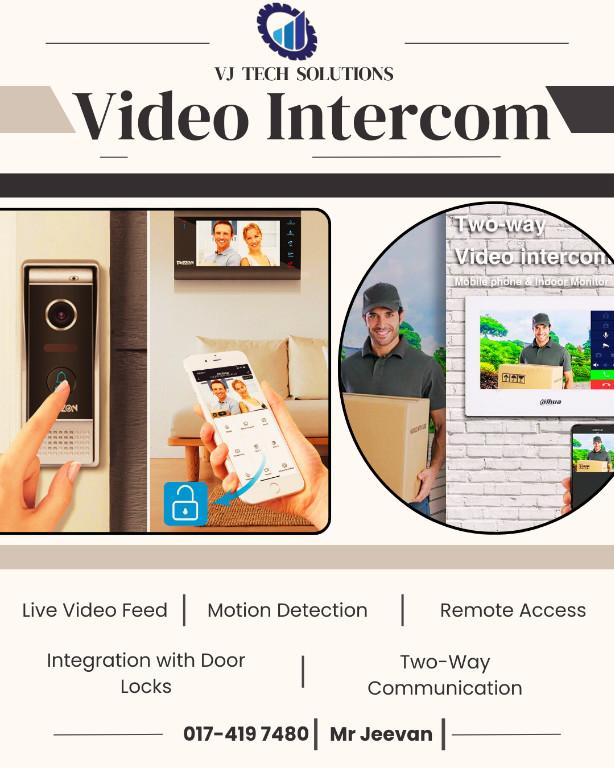 What is a video intercom system in Kampung Baru Subang - Image 1