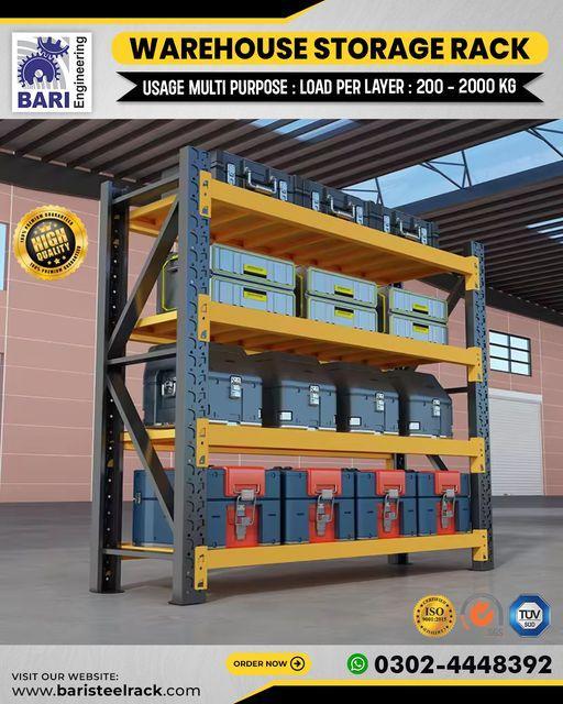 Warehouse Heavy Duty Rack | Warehouse Storage Solution | Heavy in Lahore - Image 3