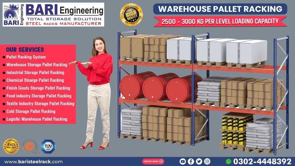 Industrial Pallet Racking | Pallet Racking System |Static Pallet in Cantonment - Image 1