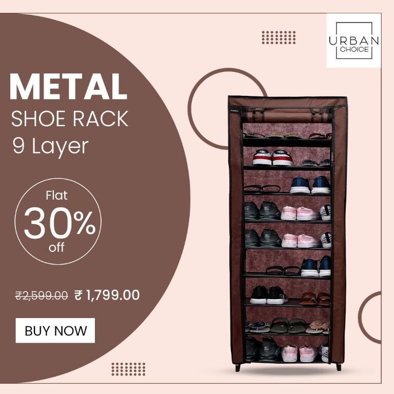Large Metal Shoe Racks - Urban Choice in Chennai - Image 2
