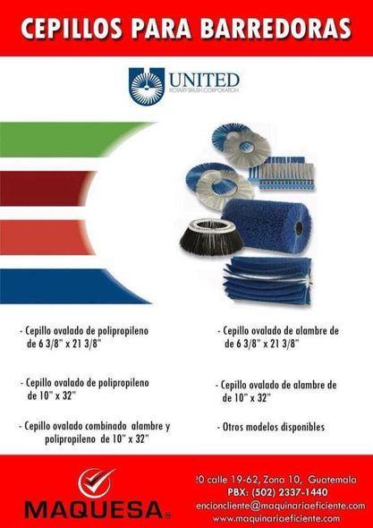 CEPILLOS CANADIENSES PARA BARREDORAS en Guatemala - Imagen 2