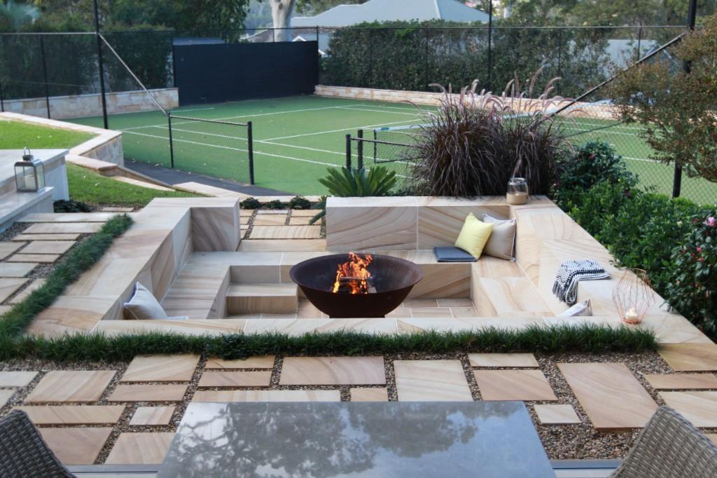 Sandstone Firepit Designs in Ashmore - Image 3