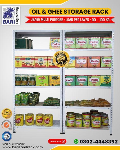Steel Racks | Racks | Store Rack | Open Shelf Rack | Bari Steel in Lahore - Image 2
