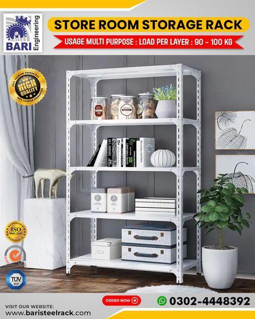 Steel Racks | Racks | Store Rack | Open Shelf Rack | Bari Steel in Lahore - Image 3