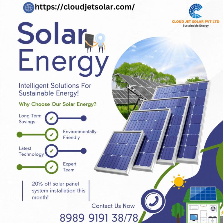 Solar system-cloud jet solar in Ghatkesar - Image 1