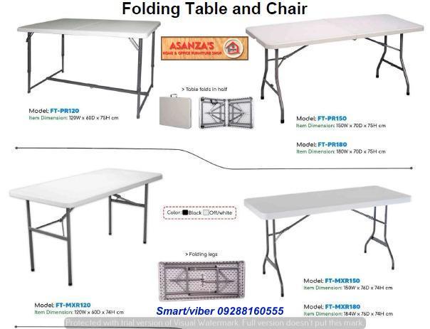 foding table and chair in Malate - Image 1