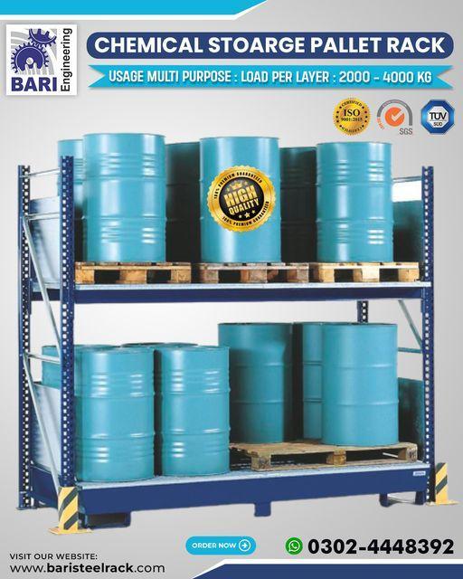 Chemical Store Rack | Chemical Storage Racking |Warehouse Pallet in Cantonment - Image 4