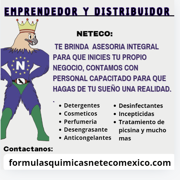 FORMULAS NETECO TU MEJOR OPCION PARA EMPRENDER en Capulhuac - Imagen 2