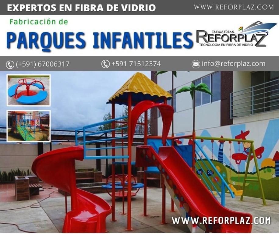 Parques Infantiles en Bolivia Reforplaz en Puerto Suárez - Imagen 1