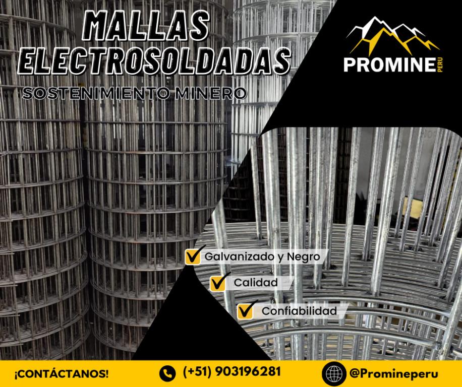 MALLAS ELECTROSOLDADAS/ SOPORTE MINERO/ PROMINE SACAQP en Perú - Imagen 1