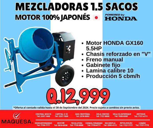 MEZCLADORAS JOPER CON MOTOR HONDA en Guatemala - Imagen 1