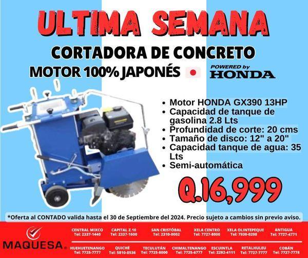 CORTADORA DE CONCRETO Y ASFALTO en Guatemala - Imagen 1