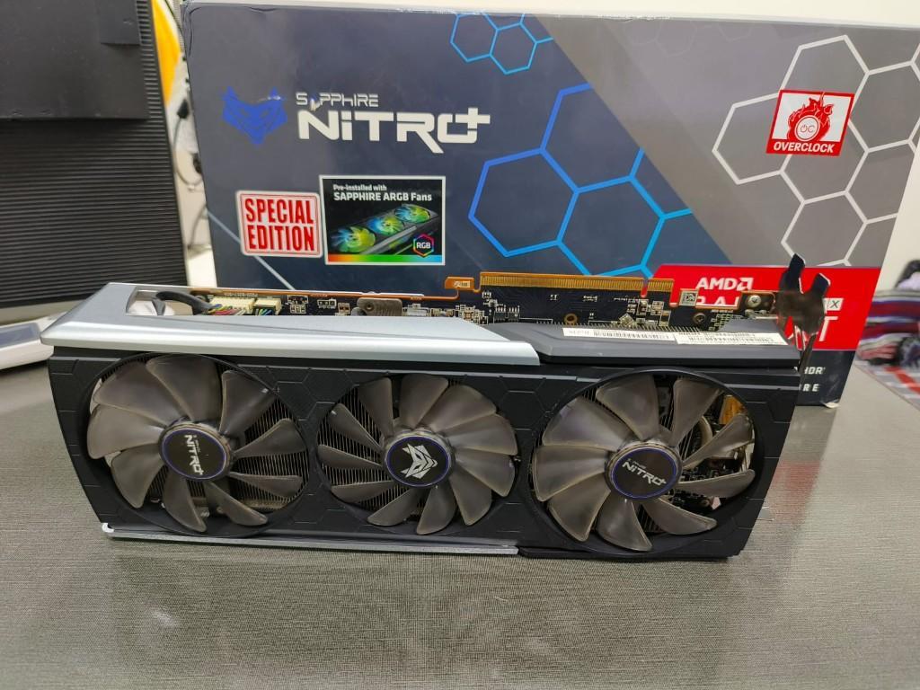 SAPPHIRE NITRO+ RX 5700 XT 8G GDDR6 Graphics Card (Open Box) in Bahawalpur - Image 2